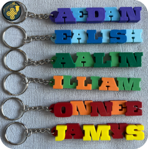 Personalised Keyring