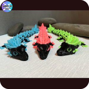 Crystal Dragon - Glow in the Dark (Baby) (2 Colour)