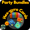 Hex-gyro Cards - Pack of 20 - Customise Your Own