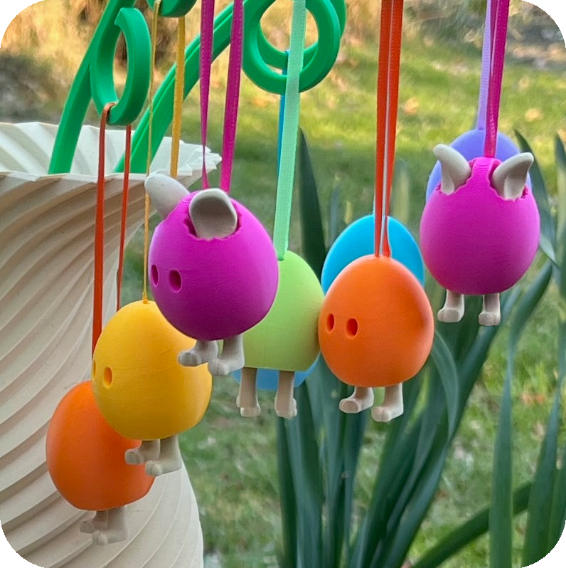 Little Eggs with Hidden Legs