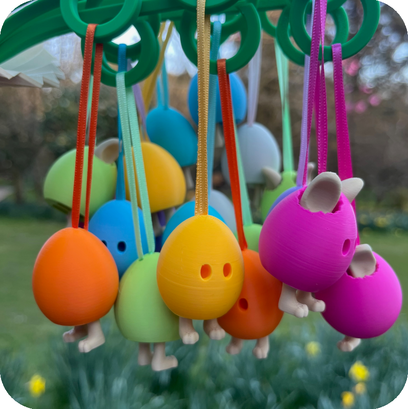 Little Eggs with Hidden Legs