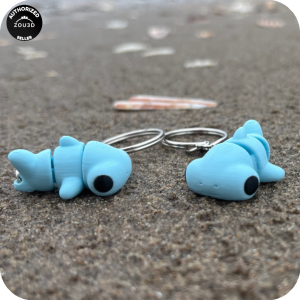 YP3D_Website_Category_KeyringCollection_Animals_05288_HammerheadShark Hammerhead Shark
