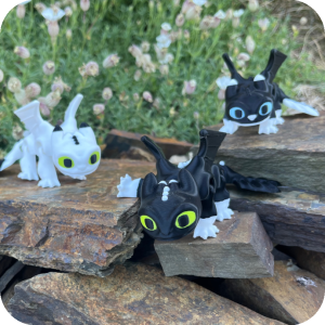 The Night Light Trio - Dart, Pouncer & Ruffrunner