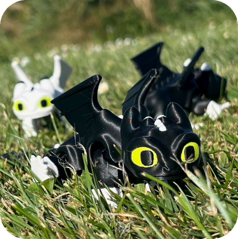 The Night Light Trio - Dart, Pouncer & Ruffrunner