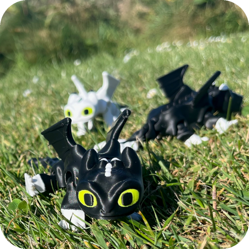 The Night Light Trio - Dart, Pouncer & Ruffrunner