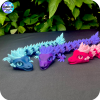 Crystal Dragon (Baby) (2 Colour) With Egg