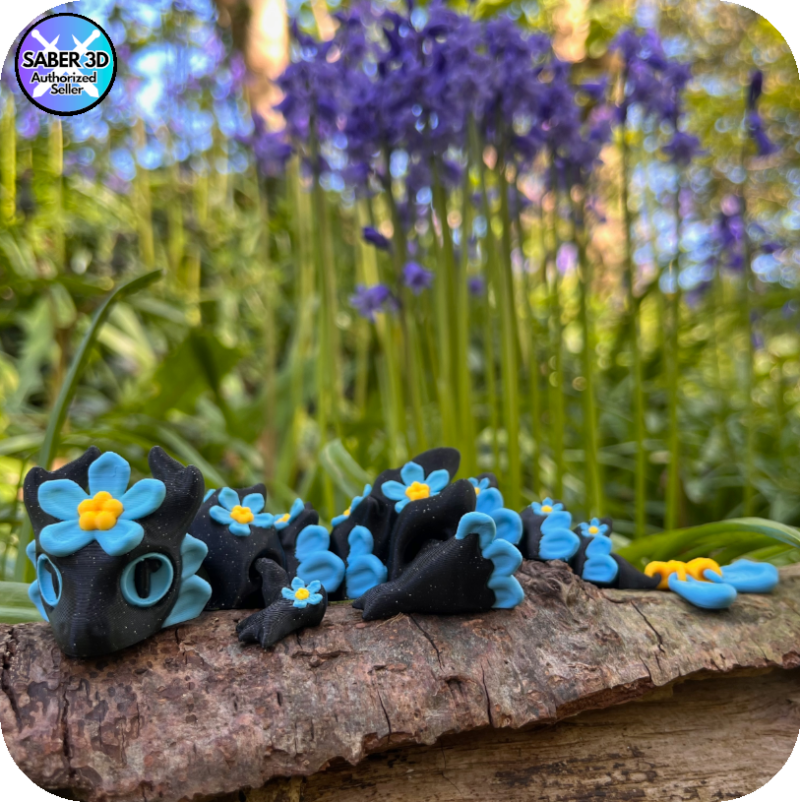 YP3D_Website_Category_ModelCollection_Dragons_6307_BabyFMN1 Forget-me-not Dragon (Baby)