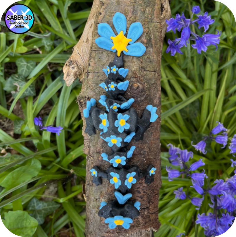 YP3D_Website_Category_ModelCollection_Dragons_6307_BabyFMN3 Forget-me-not Dragon (Baby)