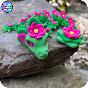 YP3D_Website_Category_ModelCollection_Dragons_6309_BabyLotus3 Lotus Dragon (Baby)