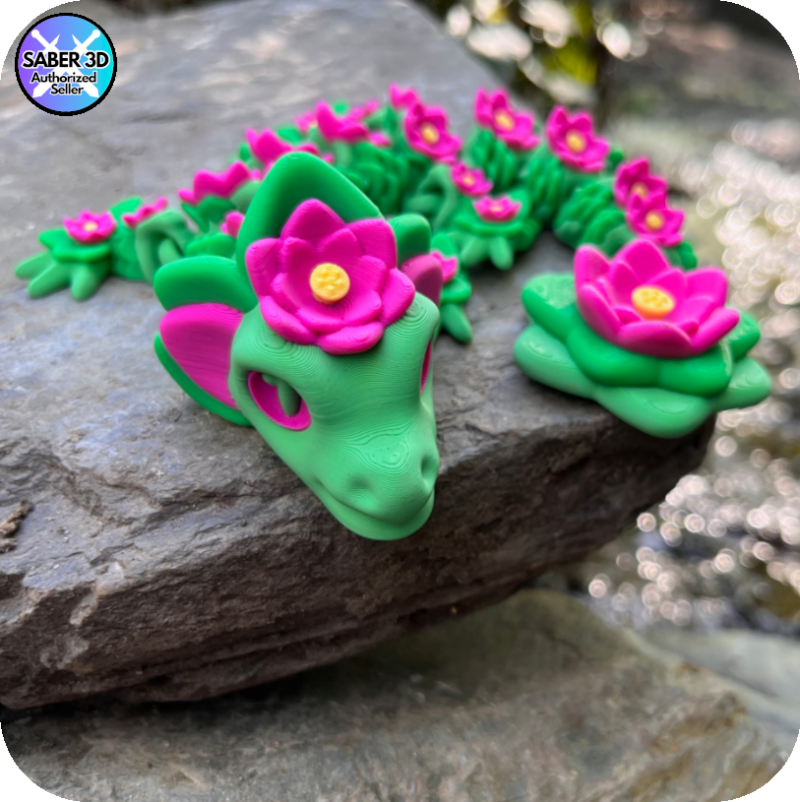 YP3D_Website_Category_ModelCollection_Dragons_6309_BabyLotus3 Lotus Dragon (Baby)