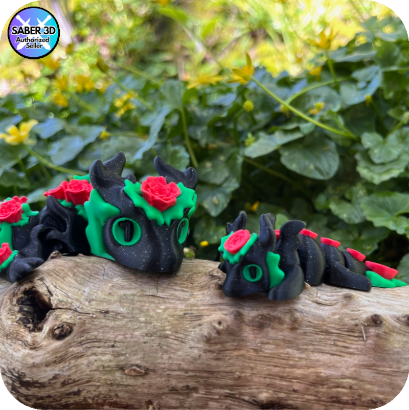 YP3D_Website_Category_ModelCollection_Dragons_6326_MiniRoseDragon2 Rose Dragon (Mini)