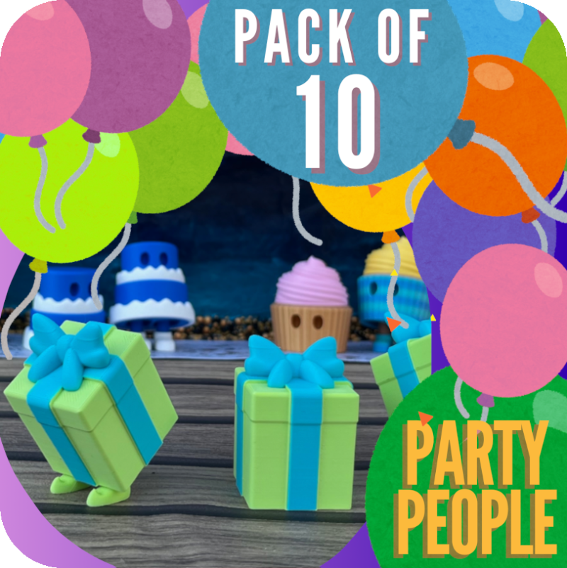 Present (Customisable) - Pack of 10