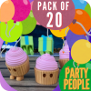 Cupcake (Customisable) - Pack of 20