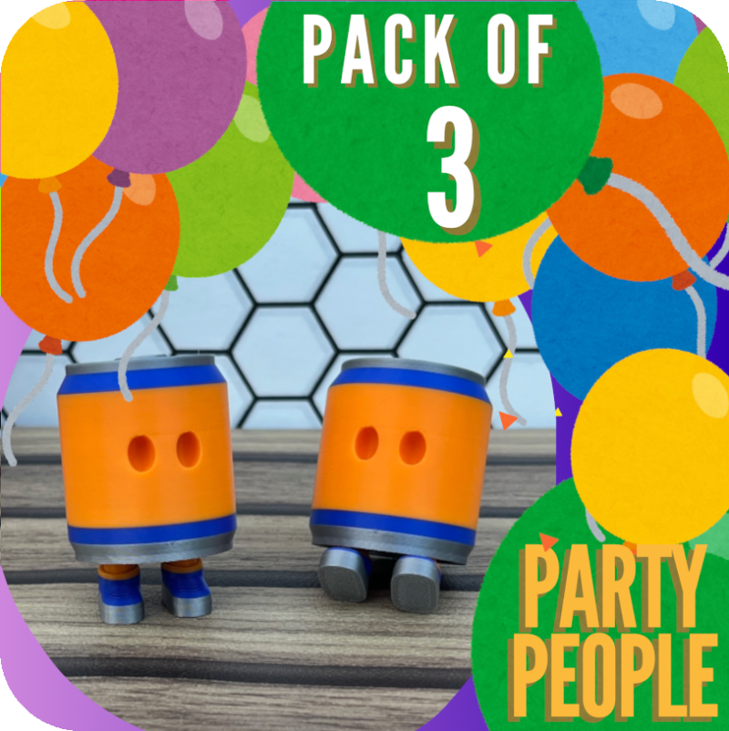 Can (Customisable) - Pack of 3