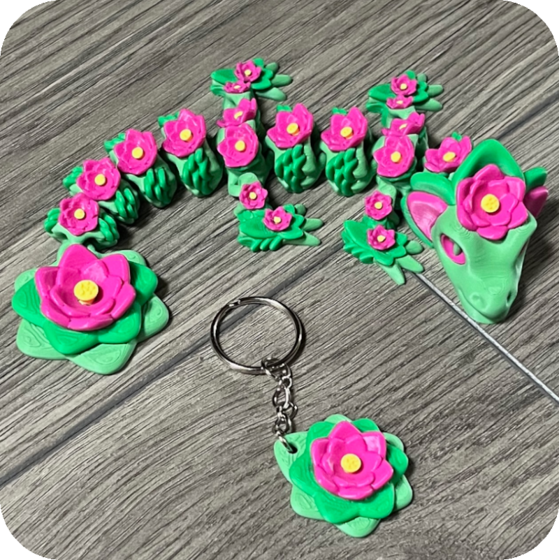 Lotus Keyring