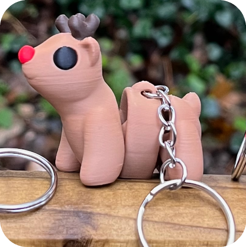 Rudolph the red nosed Reindeer (Caribou)