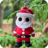 YP3D_Website_Category_KeyringCollection_Animals_05511_Santa Father Christmas (Jishag y Nollick)