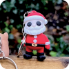 YP3D_Website_Category_KeyringCollection_Animals_05511_Santa1 Father Christmas (Jishag y Nollick)