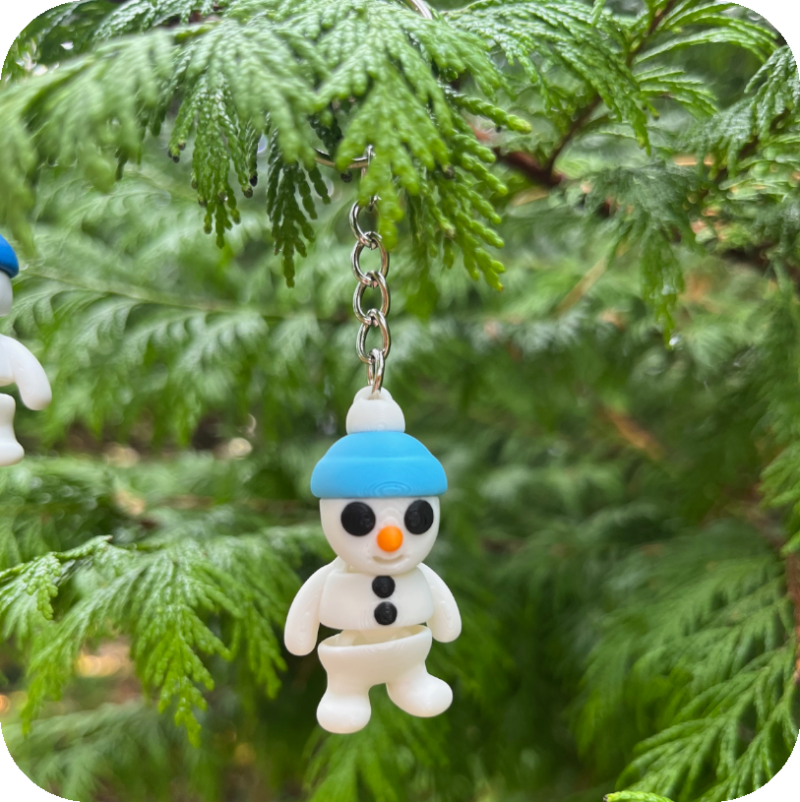 YP3D_Website_Category_KeyringCollection_Animals_05512_Snowman Snowman