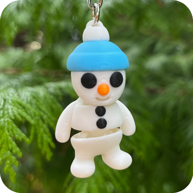 YP3D_Website_Category_KeyringCollection_Animals_05512_Snowman1 Snowman