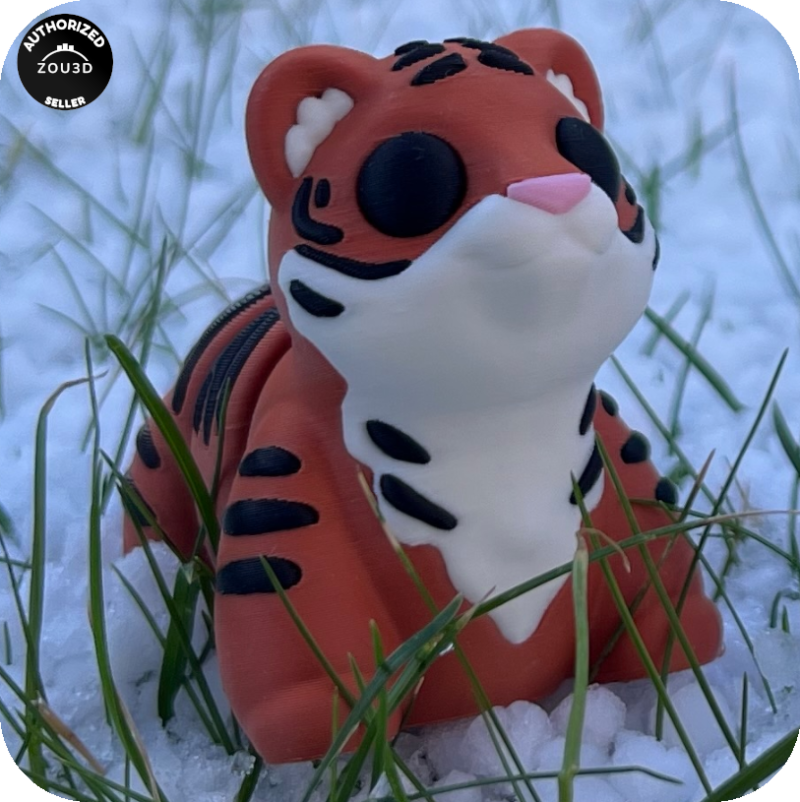 YP3D_Website_Category_KeyringCollection_Animals_05525_Tiger1 Tiger