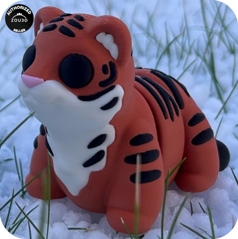 YP3D_Website_Category_KeyringCollection_Animals_05525_Tiger2 Tiger