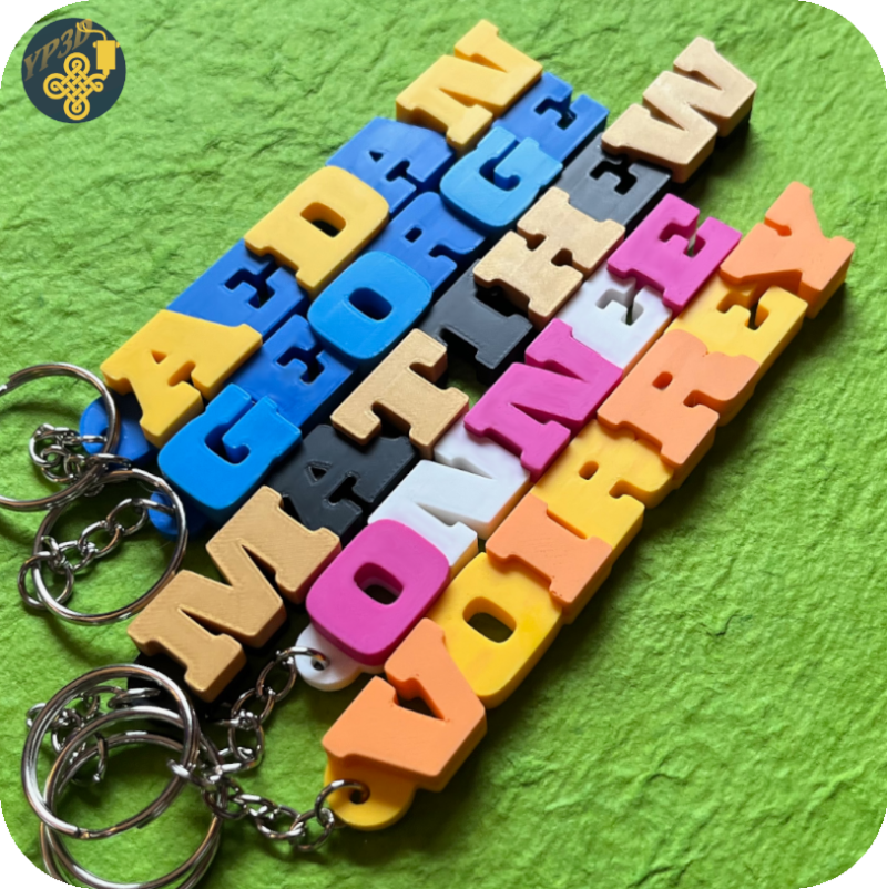 Personalised Keyring (2 Colour)