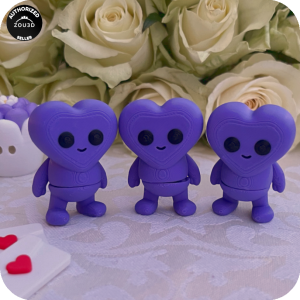 YP3D_Website_Category_ModelCollection_Animals_05528_LittleHeart_purple Little Hearts 💜 - Enchantment