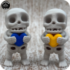 YP3D_Website_Category_ModelCollection_Animals_05529_SkeletonwithHeart_BlueYellow Skeleton with <br> ❤️🩷💛💚💙💜
