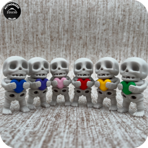 YP3D_Website_Category_ModelCollection_Animals_05529_SkeletonwithHeart_together Skeleton with <br> ❤️🩷💛💚💙💜