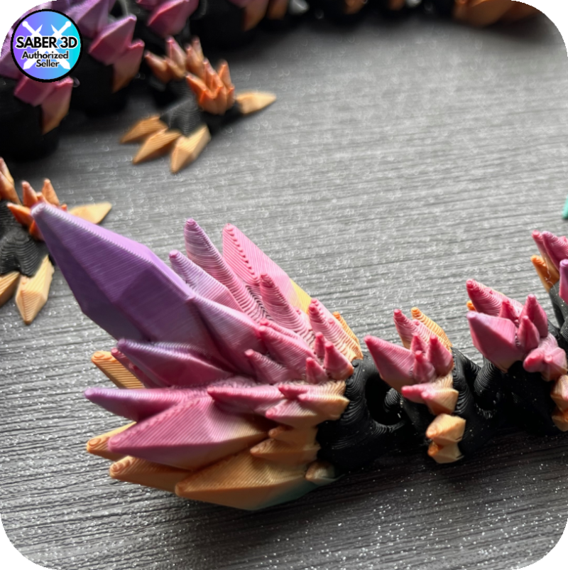 Crystal Dragon (Baby) (2 Colour) With Egg