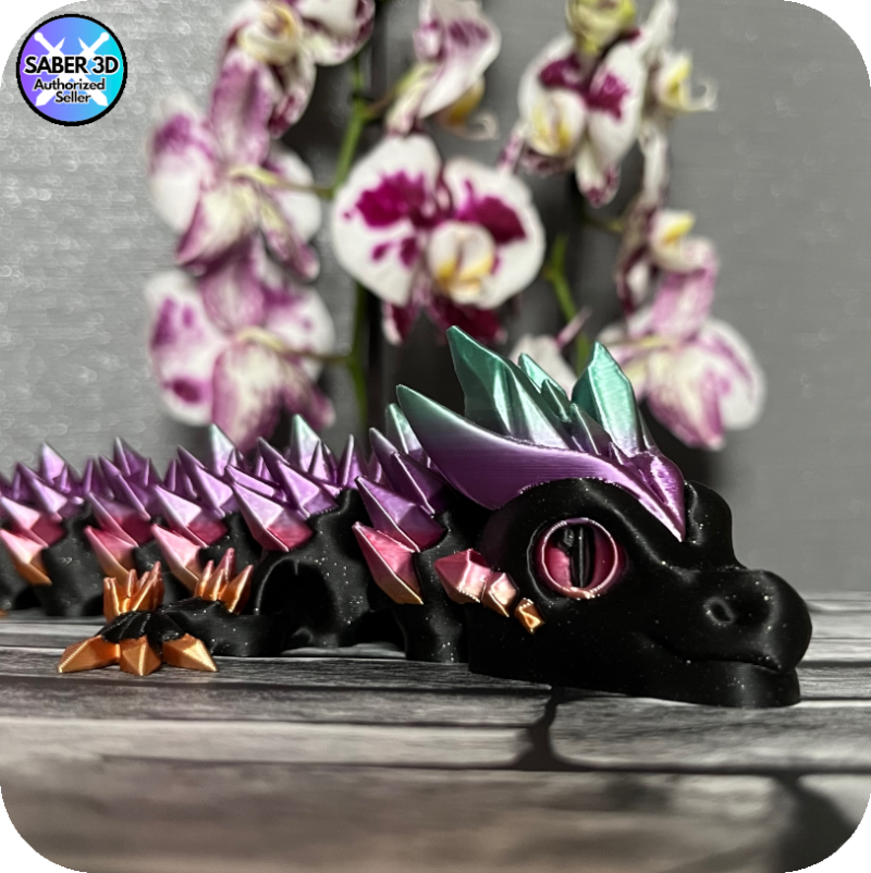 YP3D_Website_Category_ModelCollection_Dragons_6026_LargeCrystalDragon24 Crystal Dragon with Wings (Large) (2 Colour)