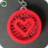 YP3D_Website_Category_EternityLabs_HeartStringsKeyring_07509_2 Heart Strings Keyring