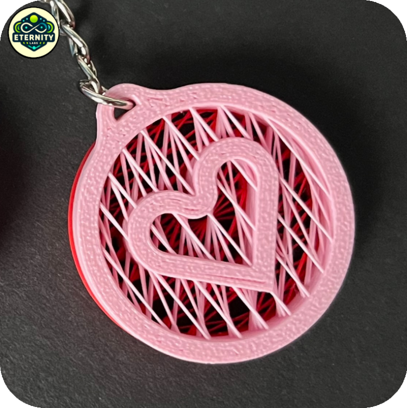 YP3D_Website_Category_EternityLabs_HeartStringsKeyring_07509_3 Heart Strings Keyring