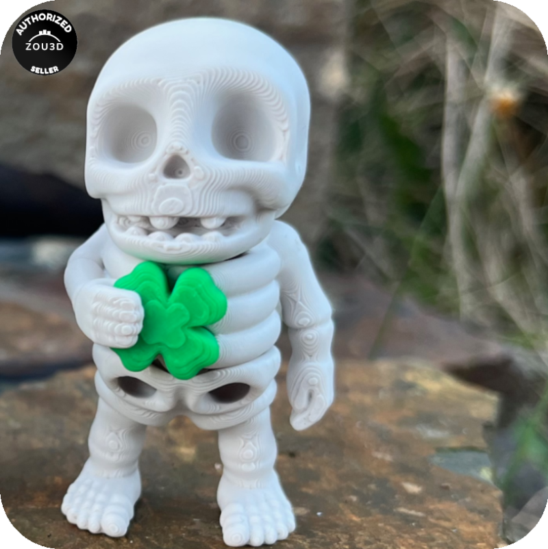 Skeleton with Luck 🍀