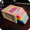 Floppy Disk Coaster Set