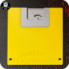 Floppy Disk Coaster Set