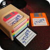 Floppy Disk Coaster Set