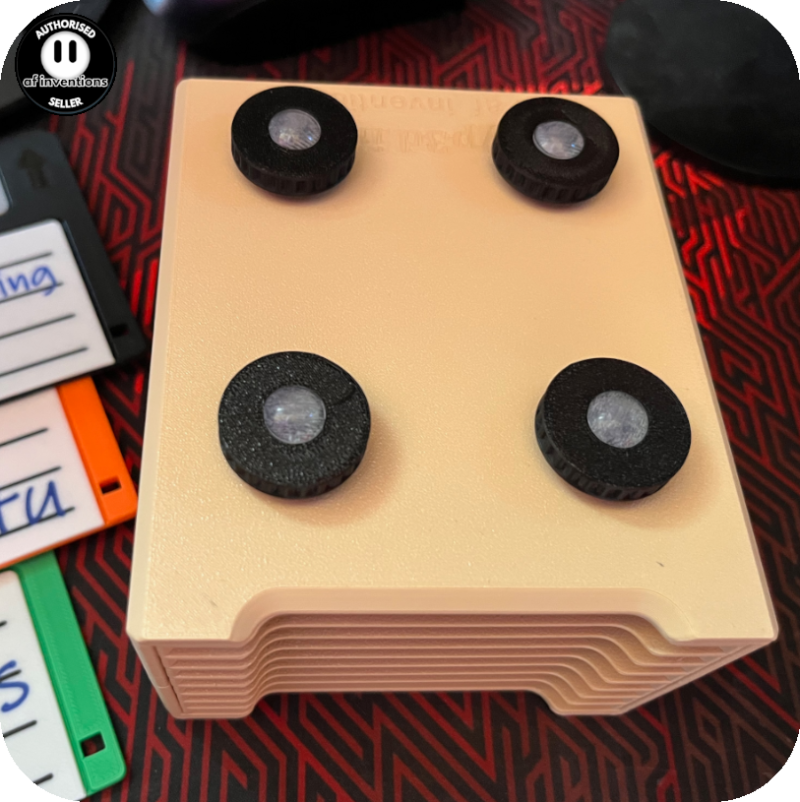 Floppy Disk Coaster Set