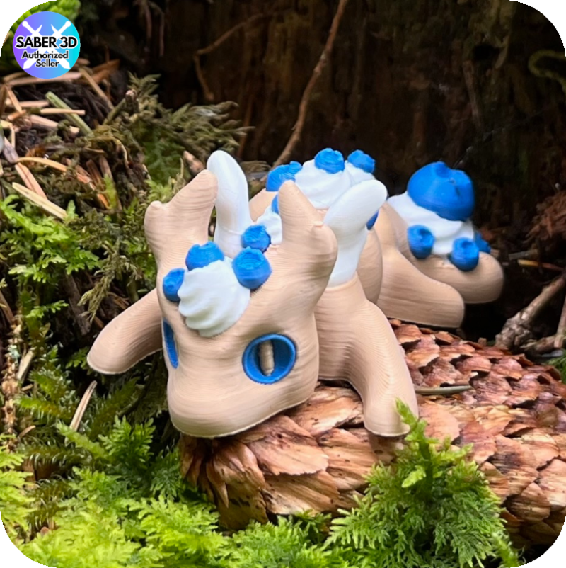 YP3D_Website_Category_ModelCollection_Dragons_6328_MiniBlueberry2 Blueberry Dragon (Mini)