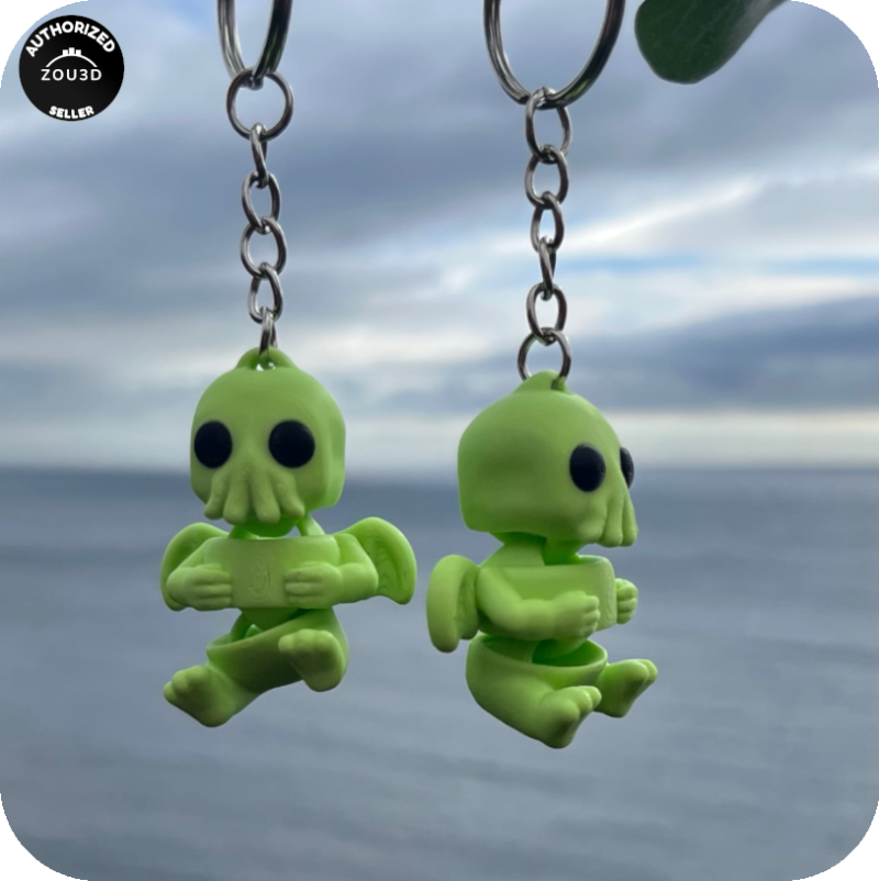 YP3D_Website_Category_KeyringCollection_Animals_05710_Cthulhu3 3 for £7 - Hop tu naa Keyrings