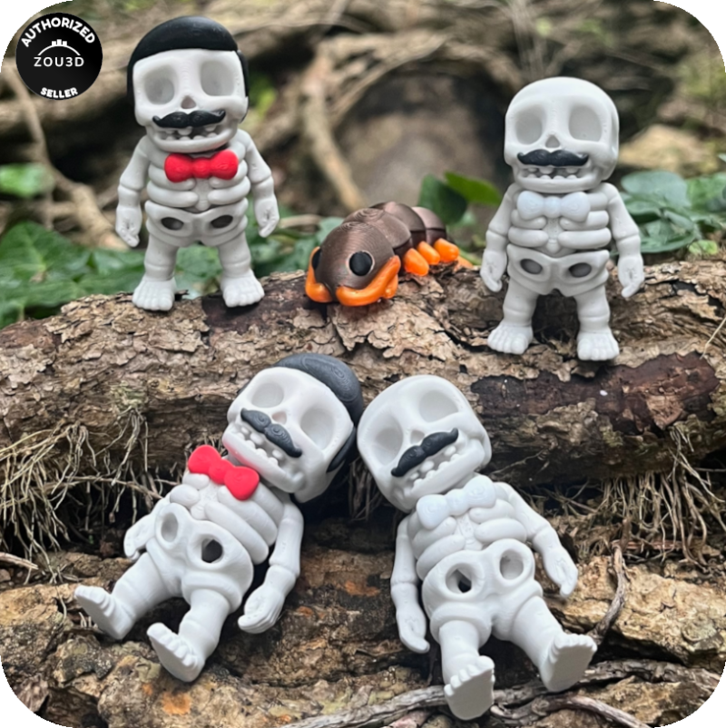 YP3D_Website_Category_ModelCollection_Animals_05553_SkeletonwithHair3 Skeleton with Moustache 🥸