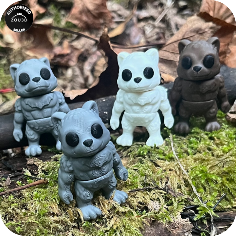 YP3D_Website_Category_ModelCollection_Animals_05554_Werewolves5 3 for £7 - Hop tu naa Micros