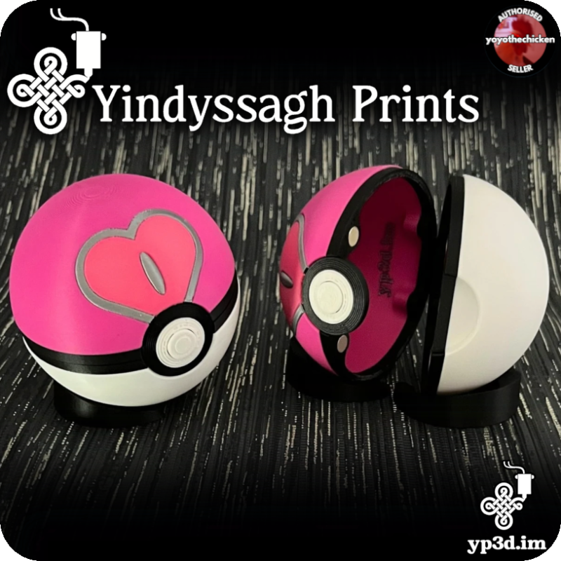 YP3D_Website_Category_YoYoTheChicken_PokeBalls_4700_8_LoveBall1 Love Ball