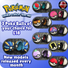 YP3D_Website_Category_YoYoTheChicken_PokeBalls_4701_Pokeballs_3for18 Poké Balls<br>3 for £18